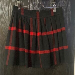 Alice + Olivia Wool and Cashmere Plaid Skirt Size 10